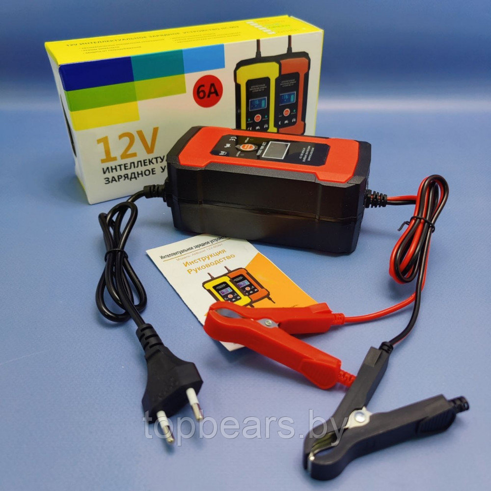 Пусковое зарядное устройство для аккумуляторов автомобиля 12В 6А / Интеллектуальное зарядное устройство для - фото 10 - id-p223346054