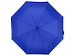 Зонт складной Cary, полуавтоматический, 3 сложения, с чехлом, темно-синий, фото 2
