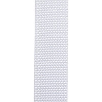 Лента тканная 38мм 101 белая 15,9 (полая)