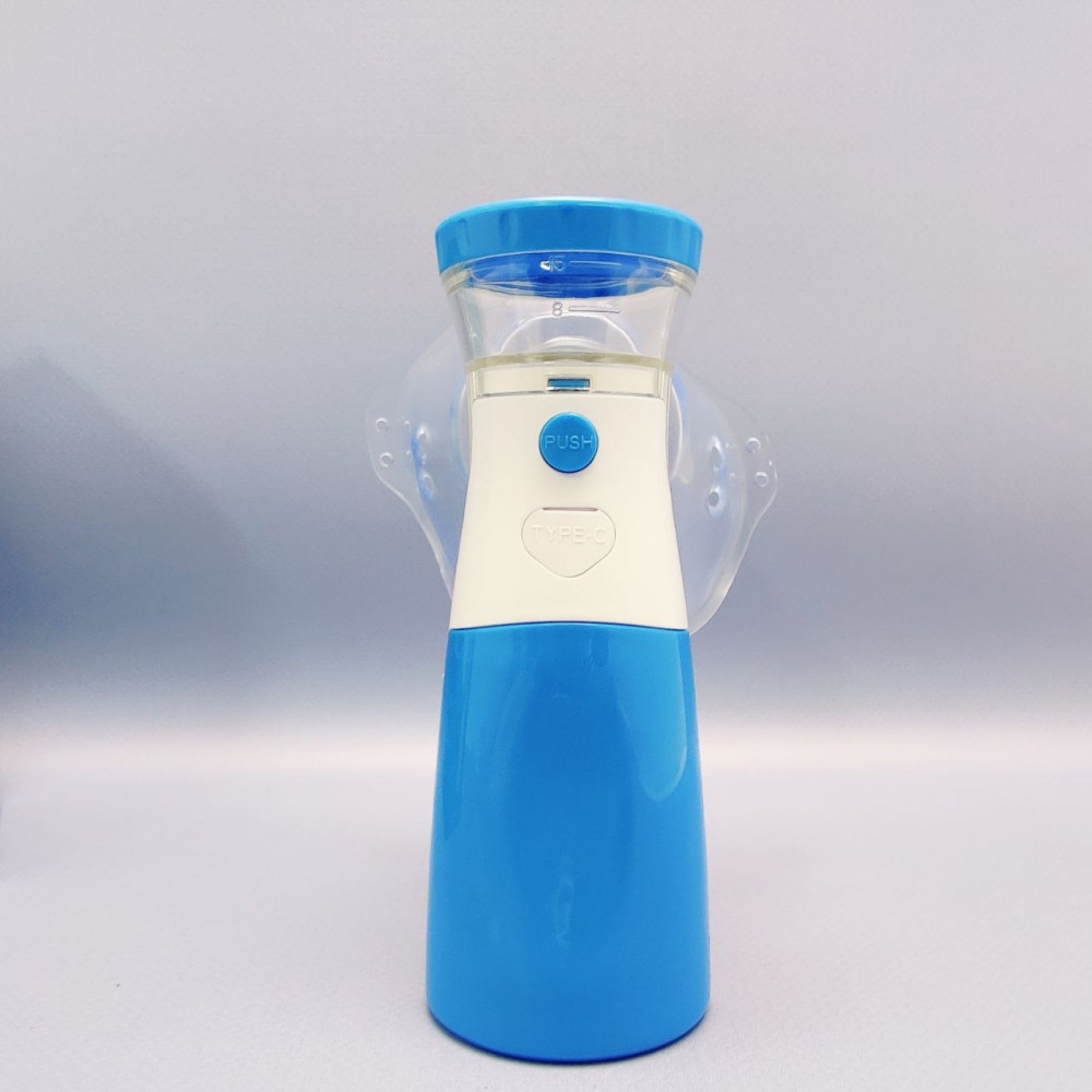 Портативный ультразвуковой небулайзер Mesh Nebulizer HH-W302PLUS с насадками для детей и взрослых (3 насадки, - фото 2 - id-p224145353