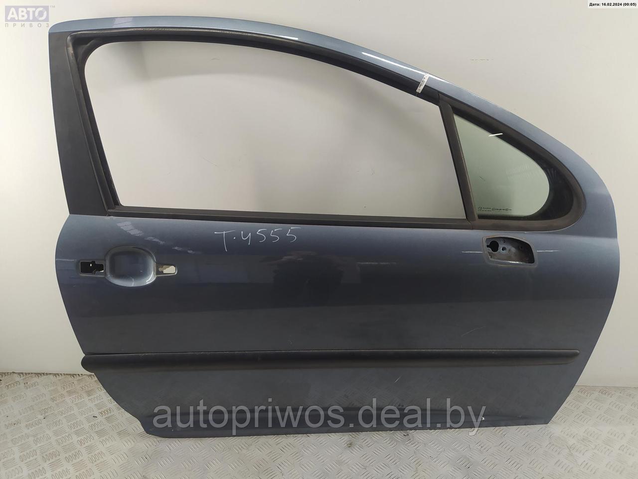 Дверь боковая передняя правая Peugeot 207 - фото 1 - id-p224146810