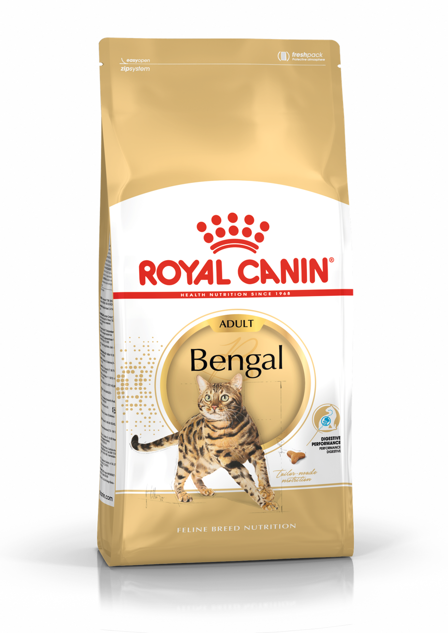 Сухой корм Royal Canin Bengal Adult для взрослых бенгальских кошек старше 12 месяцев 400гр.
