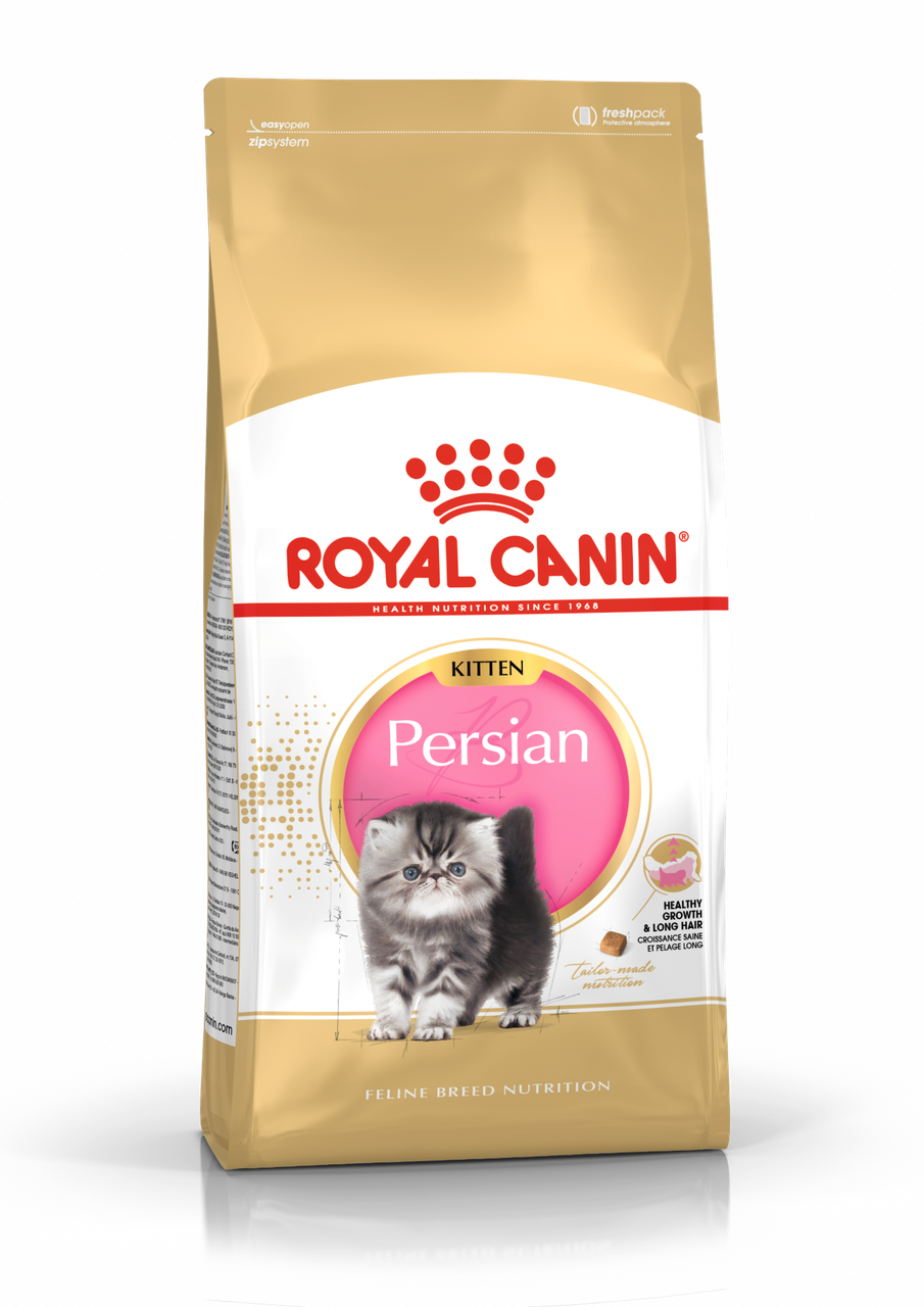 Royal Canin Persian Kitten сухой корм для персидских котят (в возрасте до 12 месяцев), 0,4кг (Россия) - фото 1 - id-p224151730