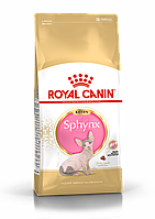 Royal Canin Sphynx Kitten сухой корм для котят породы сфинкс в возрасте до 12 месяцев, 0,4кг, (Россия)