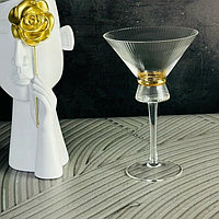 Набор бокалов для мартини Lenardi Olimp, стекло, 250 мл, 4 шт
