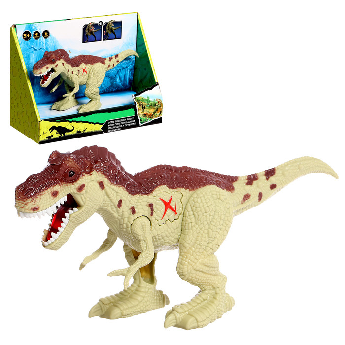 Фигурка динозавра "Тирекс", двигаются лапы, звуковые эффекты - фото 1 - id-p224153703
