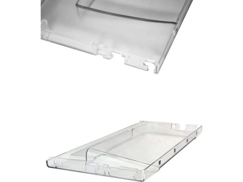 Панель (щиток, крышка) среднего/нижнего ящика морозильной камеры холодильника Indesit Ariston C00856032 - фото 4 - id-p59558557