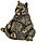 Колокольчик коллекционный BronzaMania «Кот с большими бубенцами», фото 2
