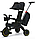 Трехколесный велосипед складной  Trike IT облегчённая рама,  цвет черный, арт. IT108919/BLACK, фото 2