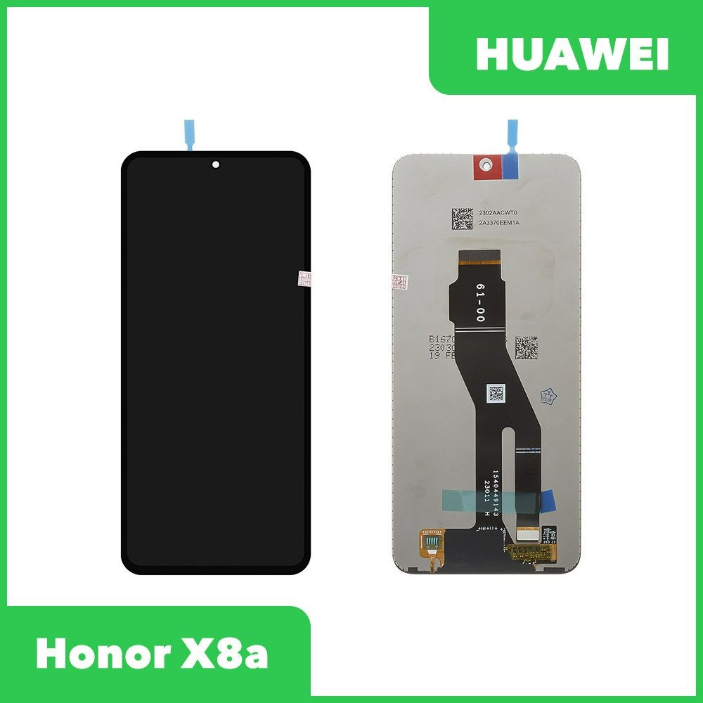 Дисплей (экран в сборе) для телефона Huawei Honor X8a (черный) (100% LCD) - фото 1 - id-p224144313