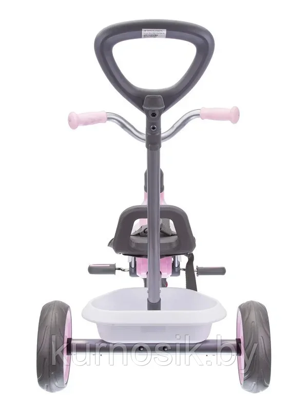 Детский велосипед трехколесный складной с ручкой Qplay ANT Plus Розовый - фото 2 - id-p224155432