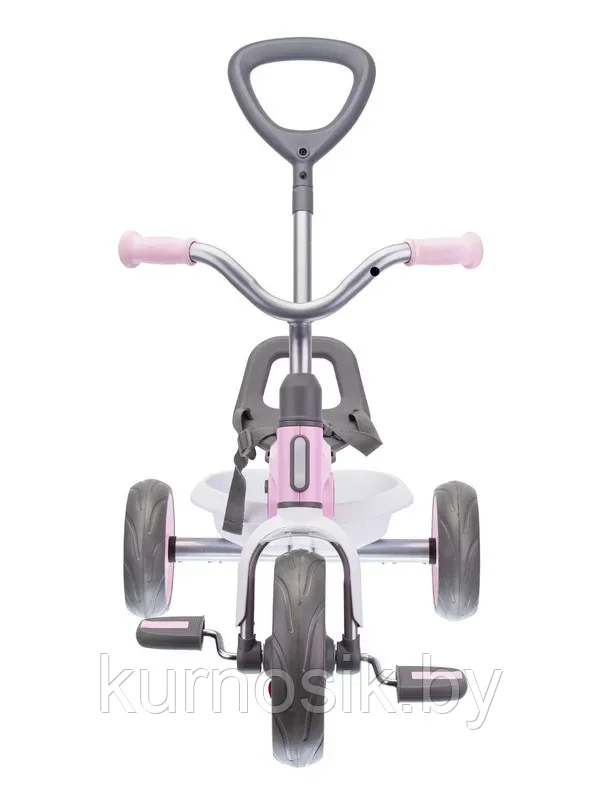Детский велосипед трехколесный складной с ручкой Qplay ANT Plus Розовый - фото 4 - id-p224155432