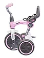 Детский велосипед трехколесный складной с ручкой Qplay ANT Plus Розовый, фото 3