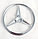 Эмблема MERCEDES W223 задняя 85 мм хром A2238170100 (копия), фото 2
