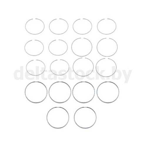 Кольца поршневые TOYOTA 130137876071