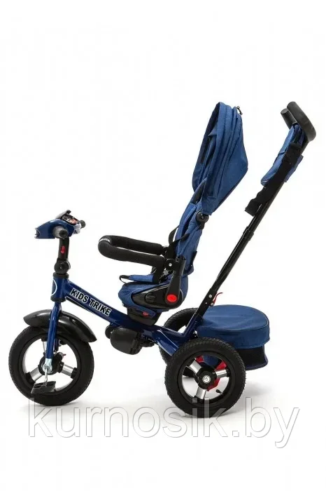 Детский велосипед трехколесный Kids Trike Lux Comfort, колеса 12\10 Голубой - фото 2 - id-p224160319