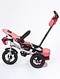 Детский велосипед трехколесный Kids Trike Lux Comfort, колеса 12\10 Розовый, фото 3