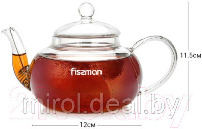 Заварочный чайник Fissman 9447 - фото 5 - id-p224162331