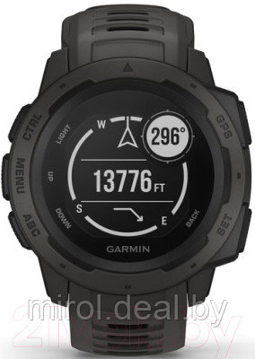 Умные часы Garmin Instinct / 010-02064-00 - фото 2 - id-p224161492