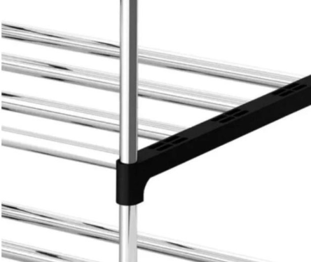 Полка для обуви металлическая Easy Shoe Rack / Этажерка / Обувница напольная 5 ярусов 110х55х30см. - фото 2 - id-p224166058