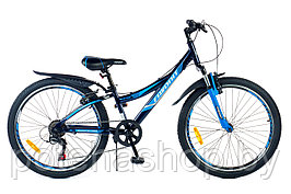 Двухколесный велосипед «FAVORIT» DISCOVERY-24VS, DIS24V11BL