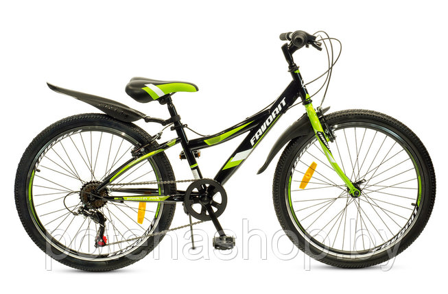 Двухколесный велосипед «FAVORIT» DISCOVERY-24VS, DIS24V11GN, фото 2