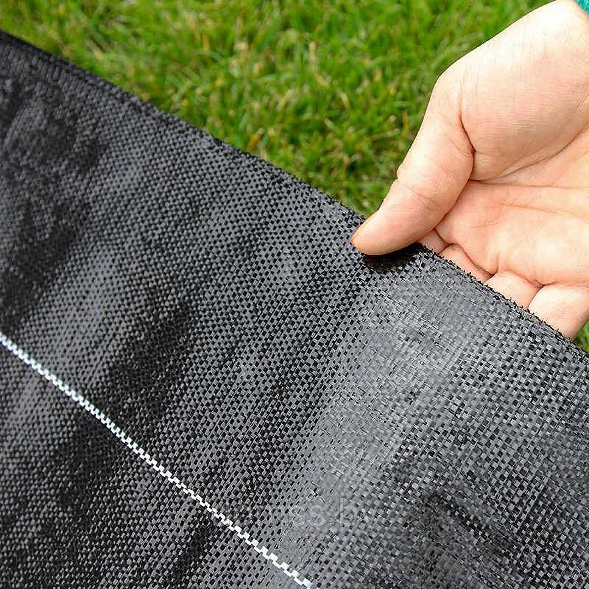 Агроткань. Почвоукрывной материал ХозАгро 100 гр рулон 3,15мх100м цвет черный.