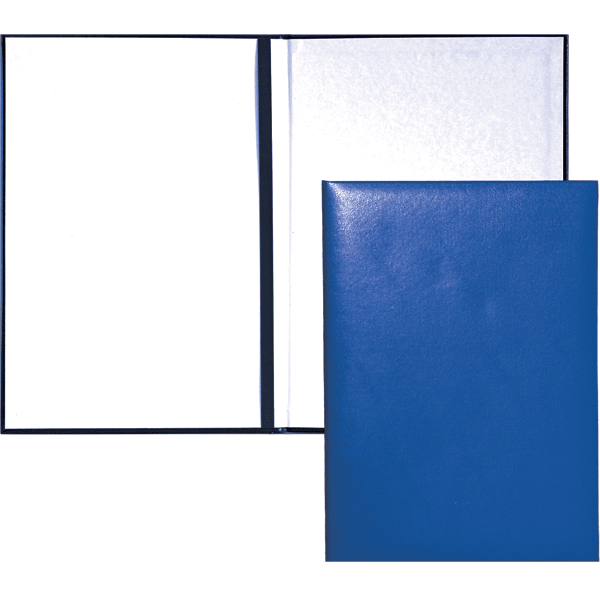 Папка адресная "deVENTE" A4 бумвинил синяя без нанесения, арт. 3078602 - фото 1 - id-p224166219