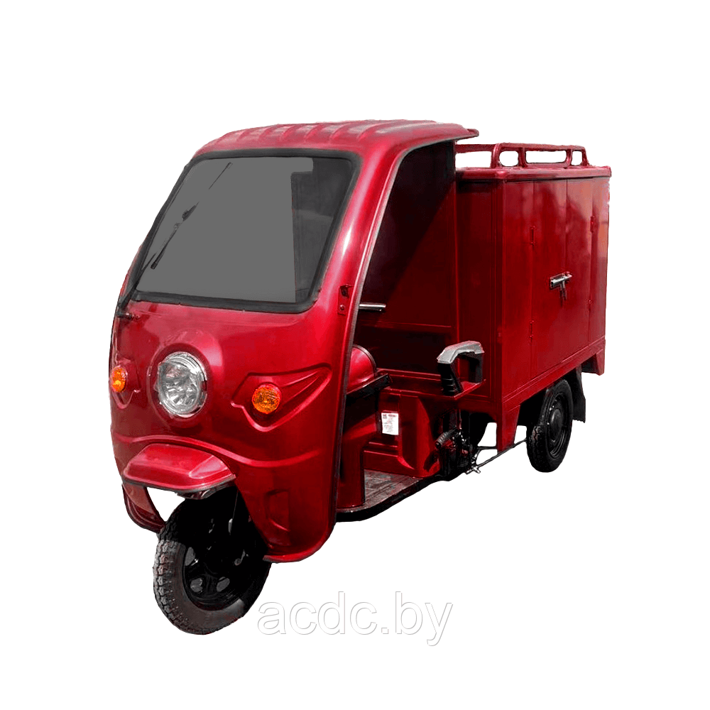Электротрицикл грузовой GreenCamel Тендер C1500 BOX (1000W 60V) понижающая - фото 1 - id-p220247575