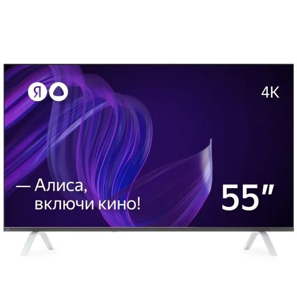 Телевизор Яндекс ТВ с Алисой 55 YNDX-00073 - фото 1 - id-p224173547