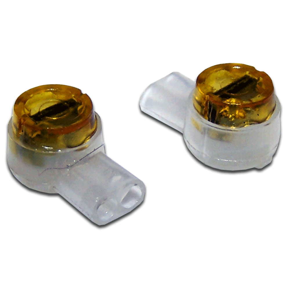 Соединитель проводов LANMASTER 0.4-0.9 мм, изолированный (скотчлок), прямое соединение, гель,100 шт