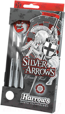 Набор дротиков для дартса Harrows Steeltip Silver Arrows / 842HRED92122 - фото 1 - id-p224175691