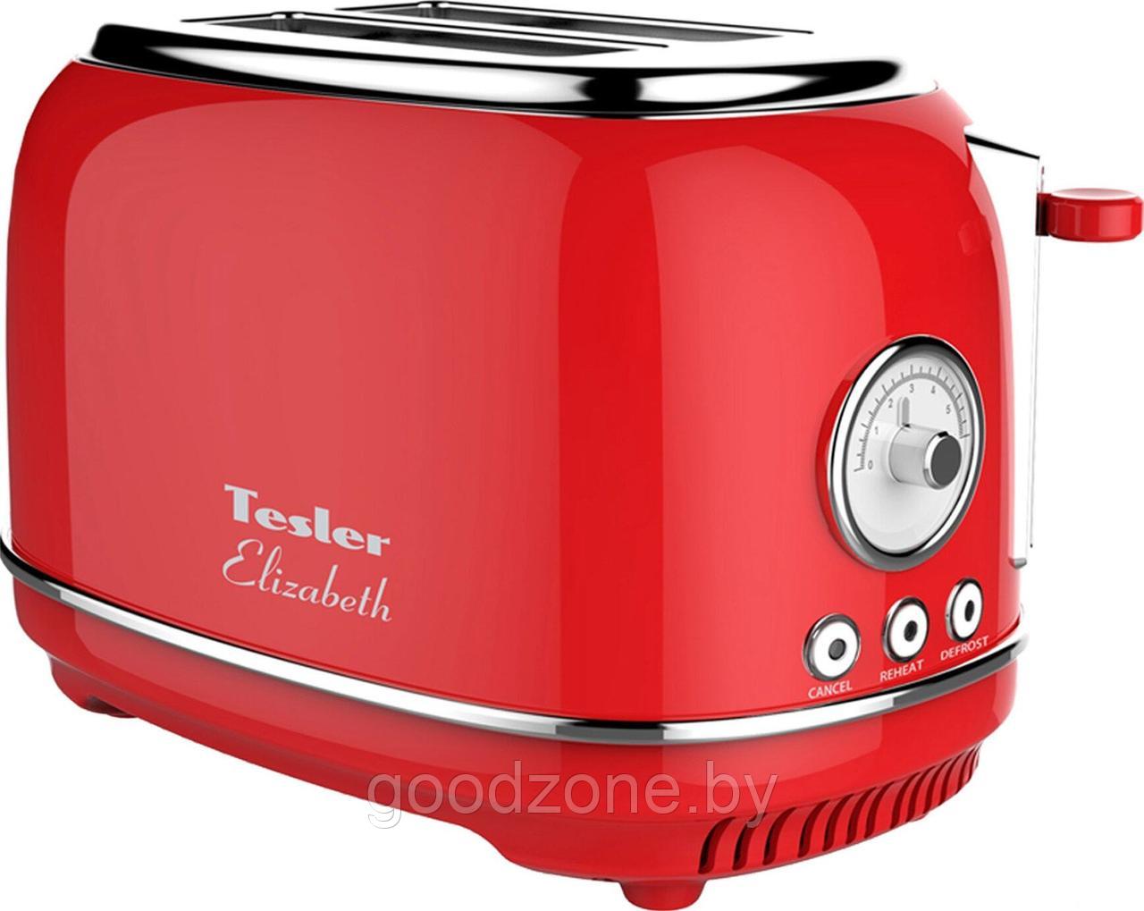 Тостер Tesler Elizabeth TT-245 (красный) - фото 1 - id-p224072010