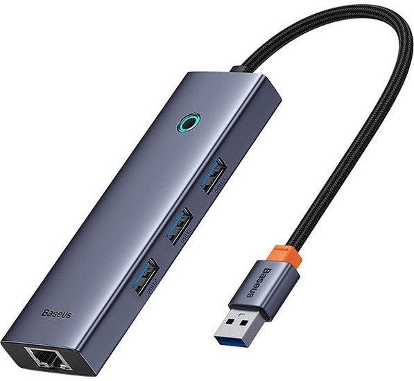 USB-хаб Baseus Flite Series 4-Port USB-A Hub B0005280A813-01 - фото 3 - id-p224179335