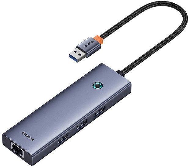 USB-хаб Baseus Flite Series 4-Port USB-A Hub B0005280A813-01 - фото 5 - id-p224179335