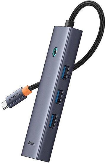 USB-хаб Baseus Flite Series 4-Port USB-C Hub B0005280A813-00 - фото 4 - id-p224179336