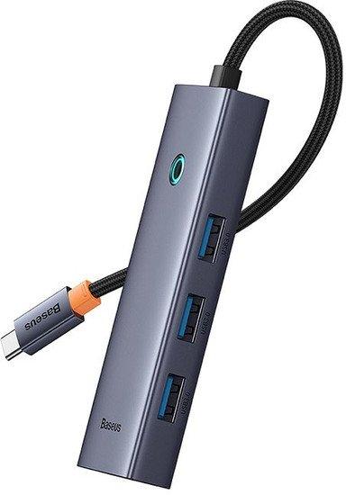 USB-хаб Baseus Flite Series 4-Port USB-C Hub B0005280A813-03 - фото 4 - id-p224179338