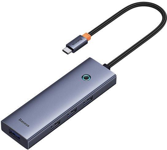 USB-хаб Baseus Flite Series 4-Port USB-C Hub B0005280A813-03 - фото 5 - id-p224179338