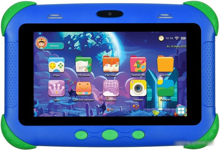 Планшет Digma CITI Kids CS7216MG 32GB 3G (синий) - фото 2 - id-p216636455