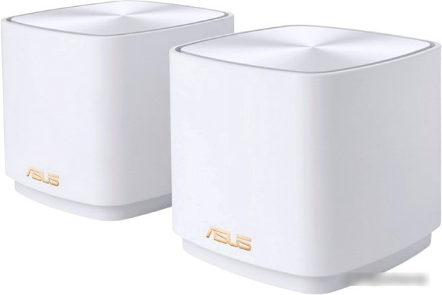 Wi-Fi система ASUS ZenWiFi AX Mini XD4 (2 шт., белый) - фото 1 - id-p213226998