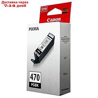 Картридж струйный Canon PGI-470PGBK 0375C001 черный для Canon Pixma iP7240/MG6340/MG5440