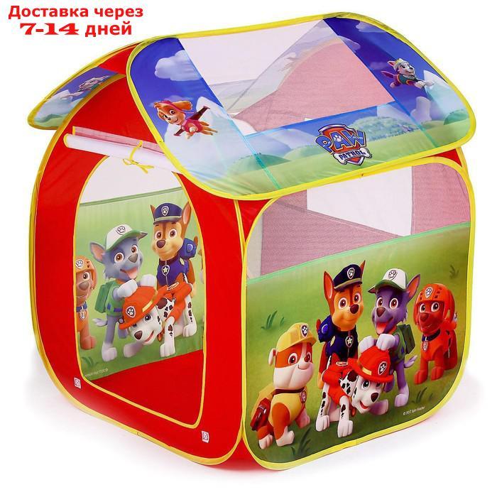 Детская игровая палатка "Щенячий патруль" в сумке - фото 2 - id-p224146073