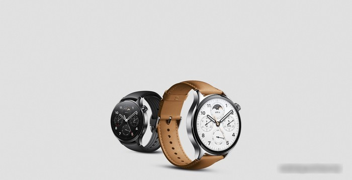 Умные часы Xiaomi Watch S1 Pro (серебристый, международная версия) - фото 2 - id-p224180532