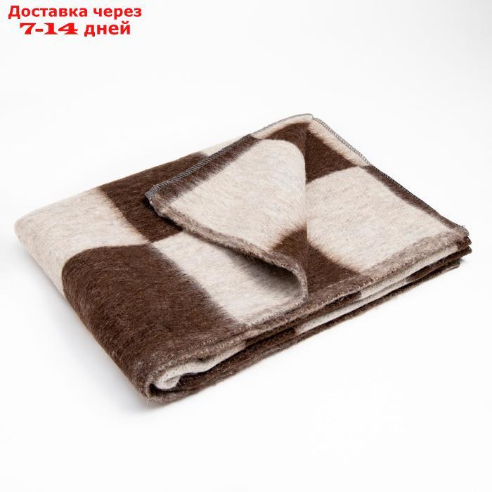 Одеяло полушерстяное, размер 100х140 см, цвет микс - фото 4 - id-p224146145