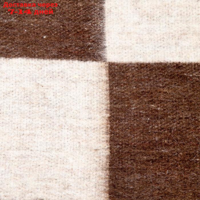 Одеяло полушерстяное, размер 100х140 см, цвет микс - фото 5 - id-p224146145