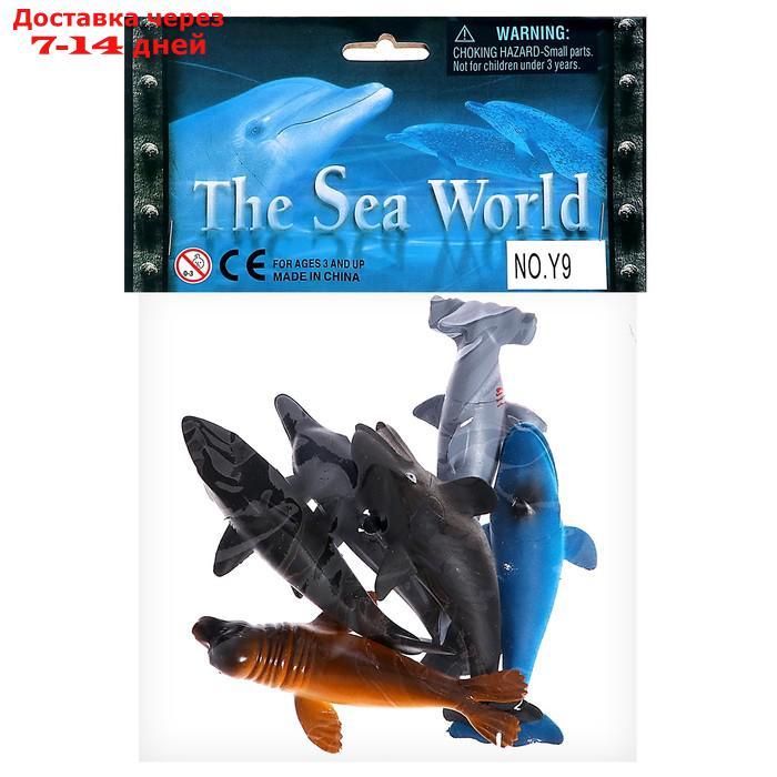 Набор морских животных "Подводный мир", 6 фигурок - фото 7 - id-p224146151