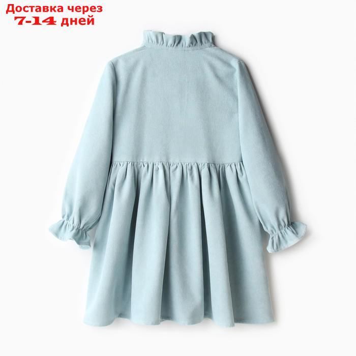 Платье для девочки MINAKU, цвет голубой, размер 146 - фото 2 - id-p224150820