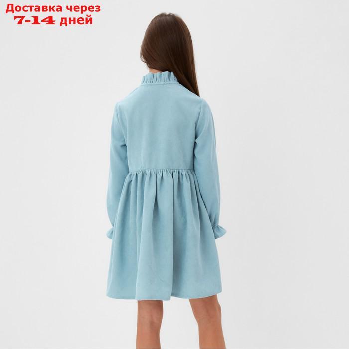 Платье для девочки MINAKU, цвет голубой, размер 146 - фото 5 - id-p224150820