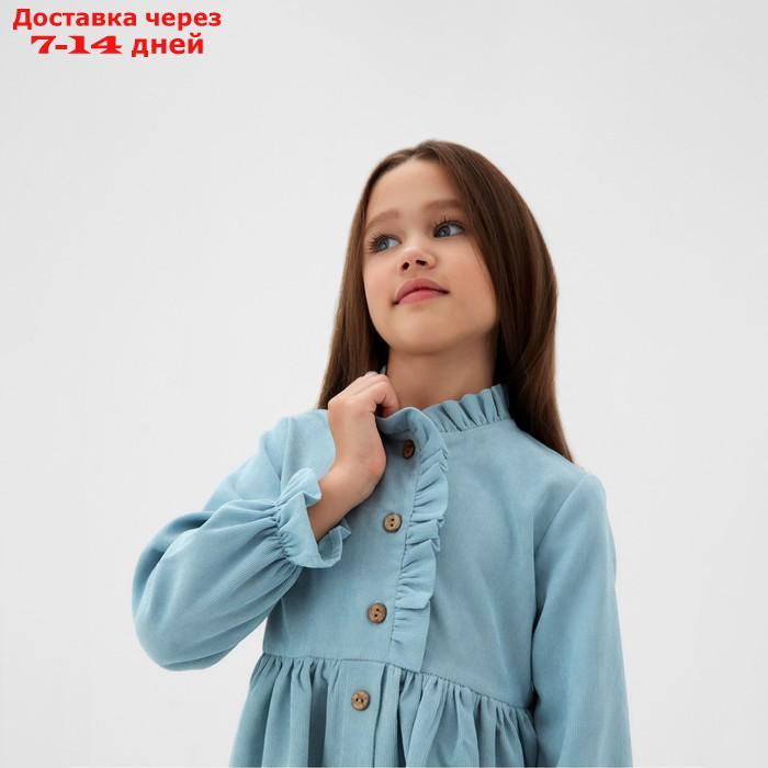 Платье для девочки MINAKU, цвет голубой, размер 146 - фото 6 - id-p224150820