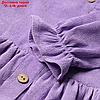 Платье для девочки MINAKU цвет фиолетовый, р-р 134, фото 2
